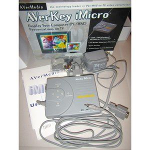 AverMedia AVerKey iMicro PC/Mac-to-TV Video Display Converter